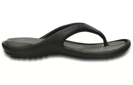 Crocs Chinelos aconchegantes com sola macia unissex preto cinza 10024-05M