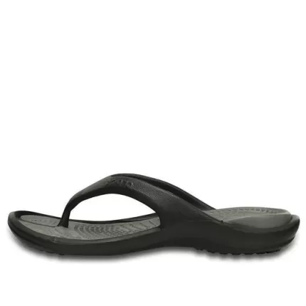 Crocs Chinelos aconchegantes com sola macia unissex preto cinza 10024-05M