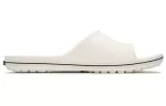 Crocs Chinelos brancos casuais da moda ‘Branco Preto’