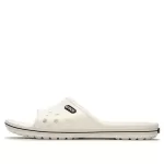 Crocs Chinelos brancos casuais da moda ‘Branco Preto’