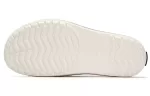 Crocs Chinelos brancos casuais da moda ‘Branco Preto’