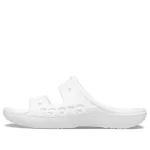Crocs Chinelos brancos unissex fashion casuais