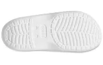 Crocs Chinelos brancos unissex fashion casuais
