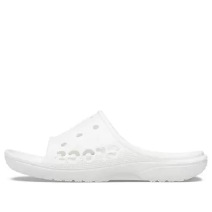 Crocs Chinelos casuais minimalistas Baya brancos 12000-100