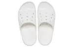 Crocs Chinelos casuais minimalistas Baya brancos 12000-100