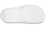Crocs Chinelos casuais minimalistas Baya brancos 12000-100
