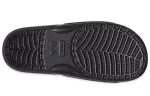 Crocs Chinelos coloridos casuais unissex multicoloridos pretos