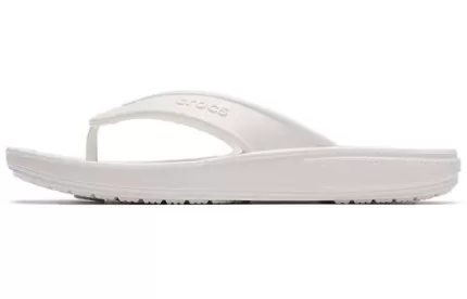 Crocs Chinelos de verão Kadee brancos unissex