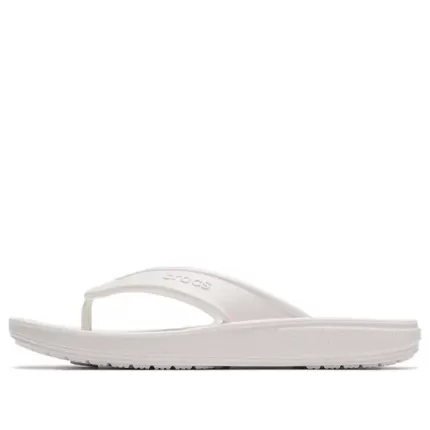 Crocs Chinelos de verão Kadee brancos unissex