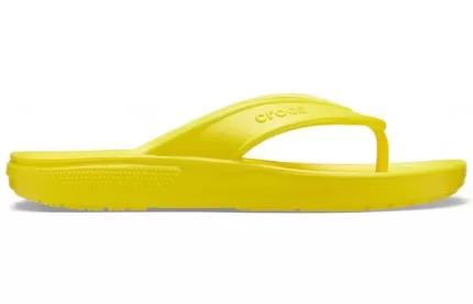 Crocs Chinelos de verão Kadee unissex amarelo