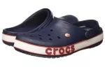 Crocs Chinelos esportivos de praia unissex azul marinho