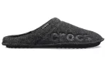 Crocs Chinelos esportivos leves e aconchegantes unissex pretos
