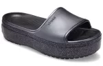 Crocs Chinelos pretos unissex casuais crocband