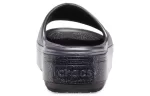 Crocs Chinelos pretos unissex casuais crocband