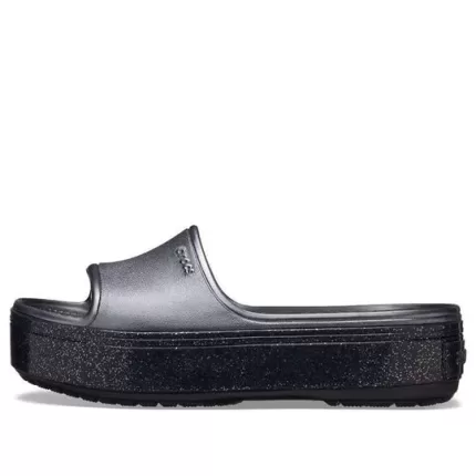Crocs Chinelos pretos unissex casuais crocband