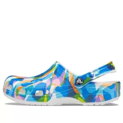 Crocs Classic Bloco de bolhas Clogs ‘Azul Multi’