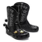 Crocs Classic Bota de cowboy ‘Preta’