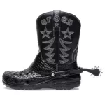 Crocs Classic Bota de cowboy ‘Preta’