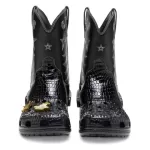 Crocs Classic Bota de cowboy ‘Preta’