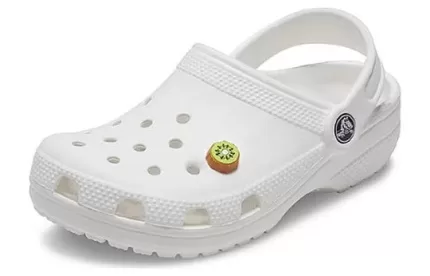 Crocs Classic Charme Fatia de Kiwi Clogs ‘Branco’ 21SF10008477