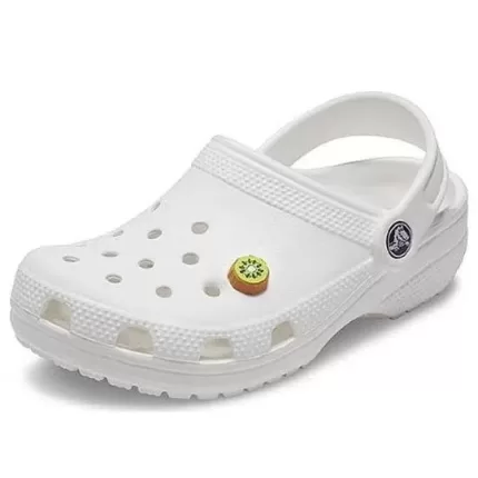 Crocs Classic Charme Fatia de Kiwi Clogs ‘Branco’ 21SF10008477
