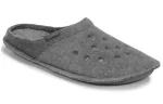 Crocs Classic Chinelo Casual Engrossar Ficar Quente Sapato Unissex Cinza
