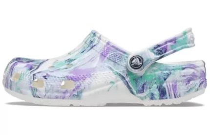 Crocs Classic Chinelos Esportivos Unissex Azul Roxo