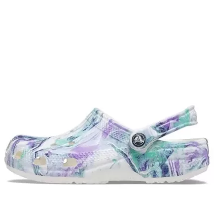 Crocs Classic Chinelos Esportivos Unissex Azul Roxo