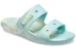 Crocs Classic Chinelos Moda Casual Unissex Azul Verde ‘Azul Verde’