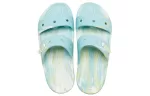 Crocs Classic Chinelos Moda Casual Unissex Azul Verde ‘Azul Verde’