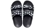 Crocs Classic Chinelos Moda Casual Unissex Preto Azul