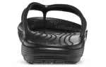 Crocs Classic Chinelos aconchegantes antiderrapantes unissex pretos