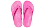 Crocs Classic Chinelos aconchegantes com sola macia unissex rosa
