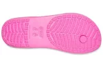 Crocs Classic Chinelos aconchegantes com sola macia unissex rosa