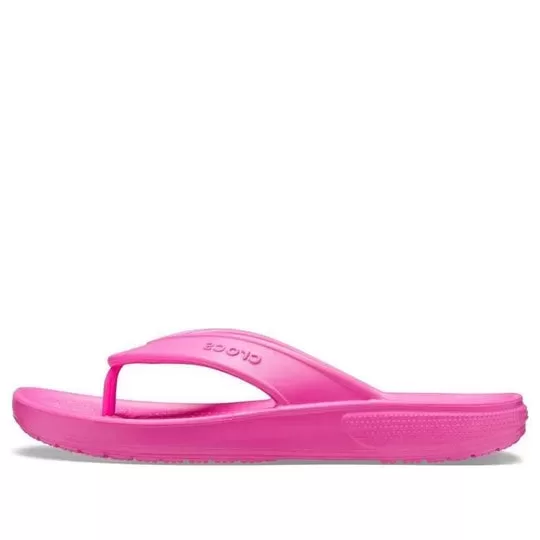 Crocs Classic Chinelos aconchegantes com sola macia unissex rosa