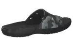Crocs Classic Chinelos camuflados pretos unissex