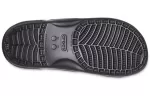 Crocs Classic Chinelos casuais unissex azuis pretos