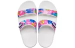 Crocs Classic Chinelos coloridos unissex branco rosa ‘White Pink’