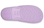 Crocs Classic Chinelos esportivos aconchegantes com sola macia unissex roxo