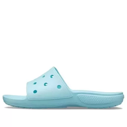 Crocs Classic Chinelos esportivos antiderrapantes e resistentes ao desgaste unissex azul
