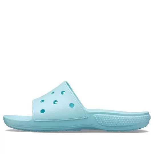 Crocs Classic Chinelos esportivos antiderrapantes e resistentes ao desgaste unissex azul