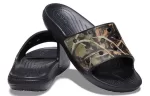 Crocs Classic Chinelos esportivos elegantes unissex preto marrom