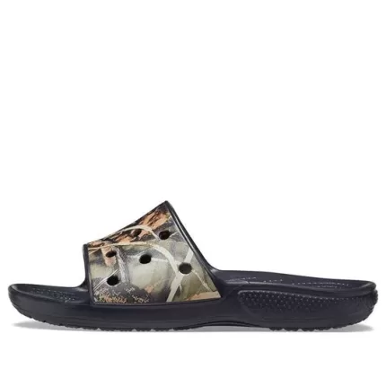 Crocs Classic Chinelos esportivos elegantes unissex preto marrom