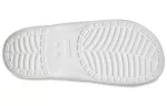 Crocs Classic Chinelos prateados unissex moda casual