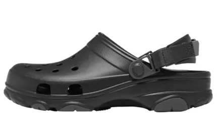 Crocs Classic Clog Beach Sandálias Pretas Unissex