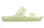Crocs Classic Clog Chinelos aconchegantes unissex cinza verde