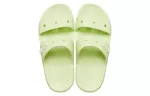 Crocs Classic Clog Chinelos aconchegantes unissex cinza verde