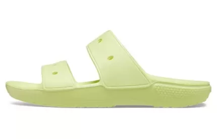 Crocs Classic Clog Chinelos amarelos unissex aconchegantes