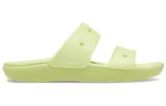 Crocs Classic Clog Chinelos amarelos unissex aconchegantes