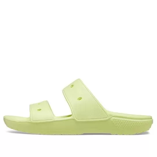 Crocs Classic Clog Chinelos amarelos unissex aconchegantes